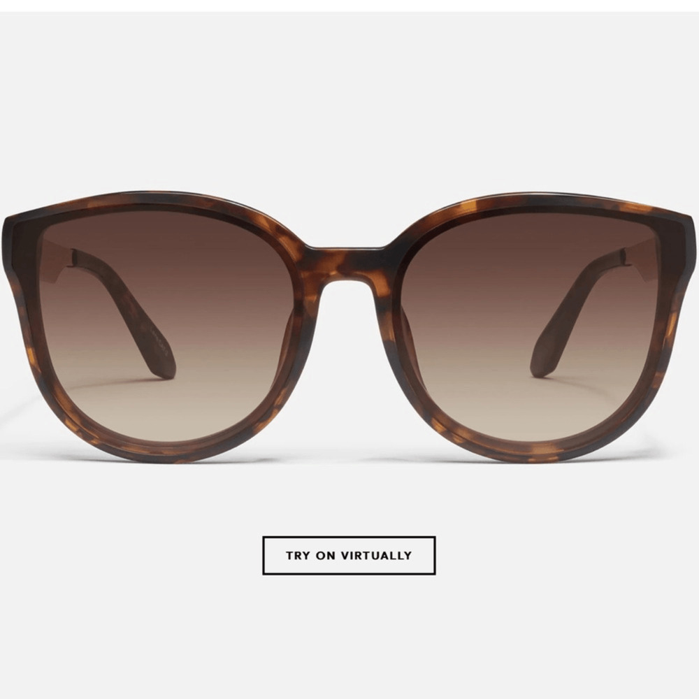NEW! Quay DATE NIGHT Tortoise Shell Sunglasses